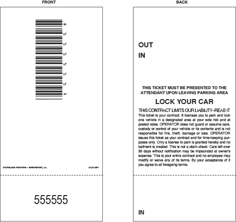 2 Park-O-Mate Stock Generic Sprint/2PTPOMBC