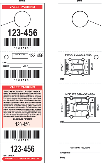 Sprint/4 Part Barcode