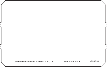 MAUTO/MBT7* Blanks Parking Ticket Stock Generic
