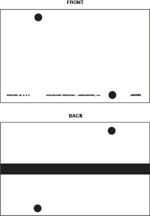 Citipark/TELC34440 Blanks Parking Ticket Stock Generic