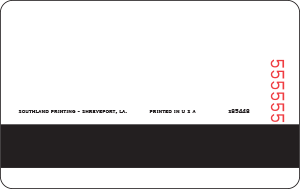 Blanks Mag Card/MC1 (1/2