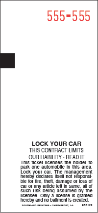 SysParc/TD6030OB1 Stock with Disclaimer