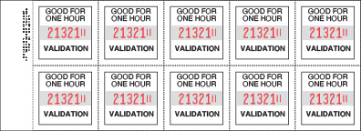 One Hour P/S Stamps VALS4